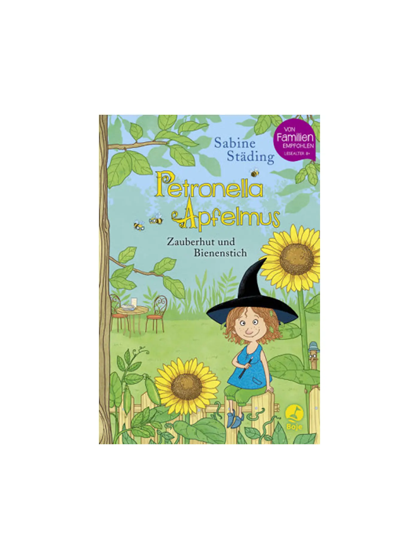 BOJE VERLAG | Buch - Petronella Apfelmus "Zauberhut und Bienenstich" | 
